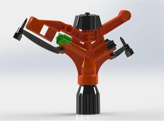 Orange Sprinkler